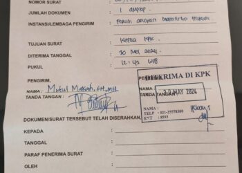 Ketua Forum Mahasiswa Hukum Indonesia Laporkan Bupati Wakatobi di KPK