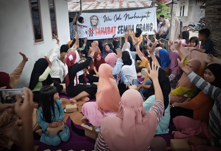 Perempuan Pemberani Punggaloba Targetkan 80 Persen Suara untuk Wa Ode Nurhayati