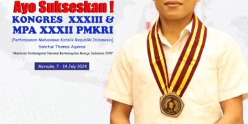 Kilianus Paliling Kader Terbaik PMKRI Cabang Kendari-Sultra Nyatakan Siap Tarung sebagai Calon Ketua Presidium PP PMKRI St.Thomas Aquinas Periode 2024-2026