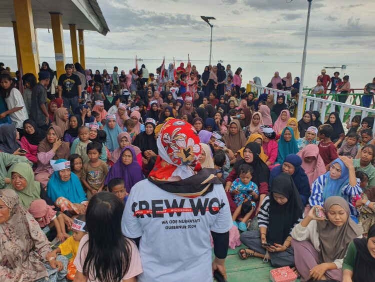 600 Perempuan ingin Pulihkan Sultra Bersama Wa Ode Nurhayati