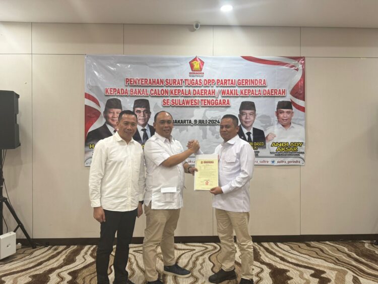 Maju Pilbup Kolut, Sumarling Majja Resmi Kantongi Rekomendasi Partai Gerindra 