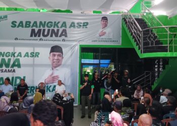 Kembali Sambangi Muna, Calon Gubernur Sultra ASR Sampaikan ini ke Relawannya