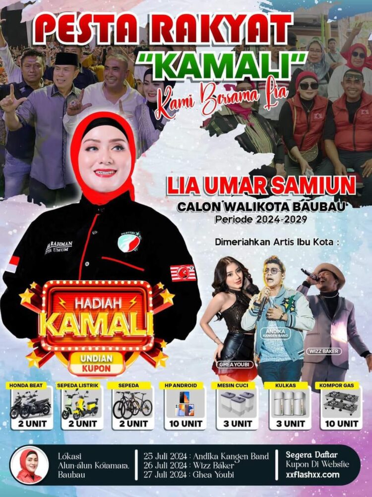 Deklarasi KAMALI Bertajuk Pesta Rakyat Bakal Dihadiri Anas Urbaningrum