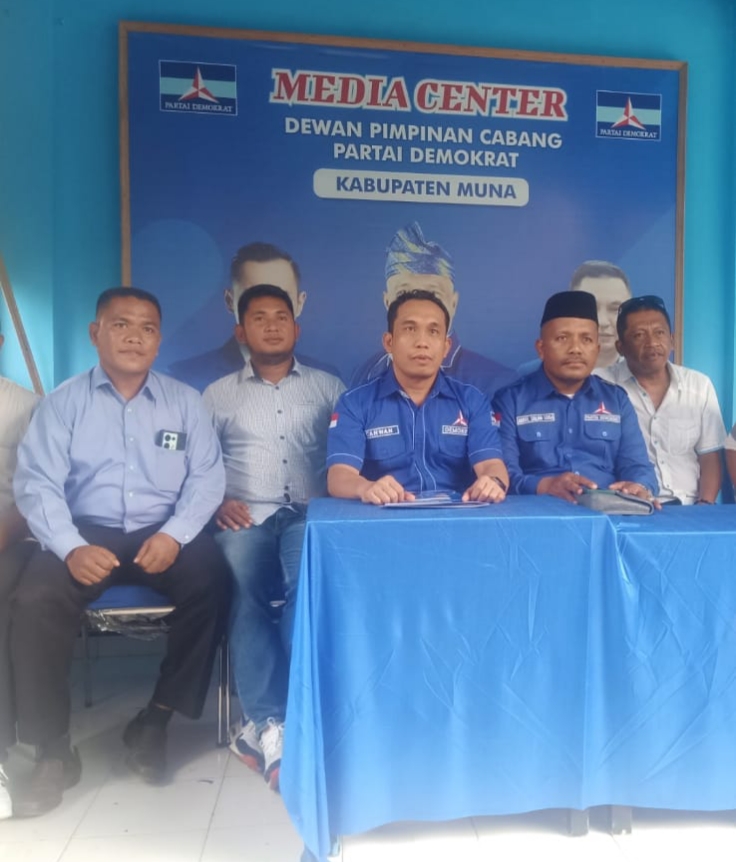 Pendaftaran Calon Bupati Muna Semakin Dekat, Partai Demokrat Siapkan Rekomendasi
