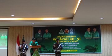 Buka Konferwil Ke-VI GP Ansor Sultra, Sekjend Gus Rifqi Tekankan Pentingnya Semangat Satu Komando