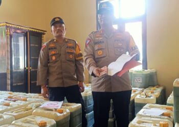 Meresahkan Warga, 8 Calo Pengisian BBM Berhasil Ditangkap Polres Muna