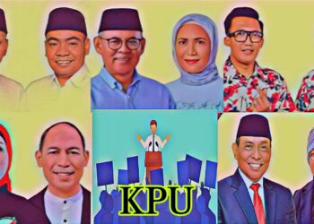 Hari Ini, Empat Pasangan Calon Walikota dan Wakil Walikota Baubau Konvoi ke Kantor KPU untuk Mendaftar