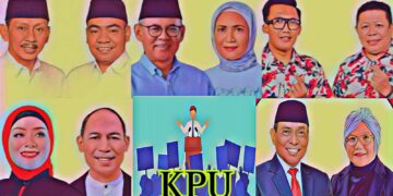 Hari Ini, Empat Pasangan Calon Walikota dan Wakil Walikota Baubau Konvoi ke Kantor KPU untuk Mendaftar