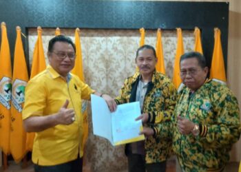 Sah! DPP Partai Golkar Keluarkan B1-KWK untuk Paslon La Ode Kardini-Noor Dhani untuk Maju Pilbup Muna