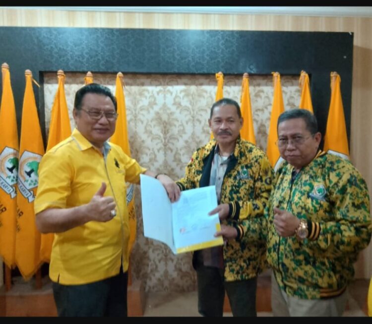 Sah! DPP Partai Golkar Keluarkan B1-KWK untuk Paslon La Ode Kardini-Noor Dhani untuk Maju Pilbup Muna