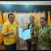 Sah! DPP Partai Golkar Keluarkan B1-KWK untuk Paslon La Ode Kardini-Noor Dhani untuk Maju Pilbup Muna