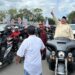 Mendaftar ke KPU, Paslon Walikota Kendari Yudhi-Nirna Dikawal Langsung Ribuan Relawannya