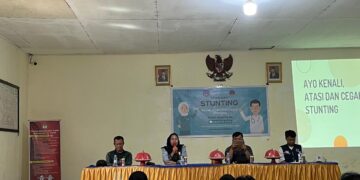 Mahasiswa KKN USN Kolaka di Desa Baula Sukses Gelar Sosialisasi Pencegahan Stunting