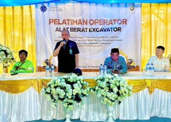 Tingkatkan Keterampilan, BBPVP Makassar Buka Dua Paket Pelatihan Operator Alat Berat Excavator di Kabupaten Konawe Kepulauan