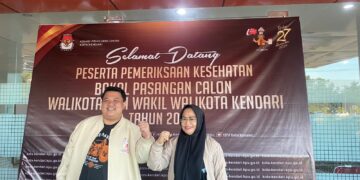 Dinyatakan Sehat, Yudhi-Nirna Sangat Siap Tarung Pilwali Kendari
