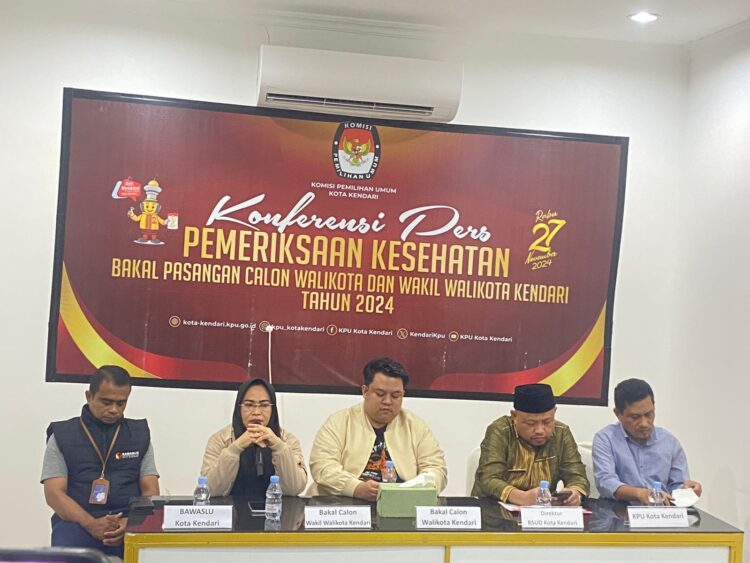 Jalani Pemeriksaan Kesehatan, Yudhi-Nirna Yakin Bisa Menangi Pilwali 2024