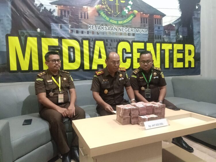 Kejari Muna Sebut Para Terdakwa Dalam Perkara Tipikor Pembangunan Jembatan Cirauci II Butur Sudah Divonis dan Berkekuatan Hukum Tetap