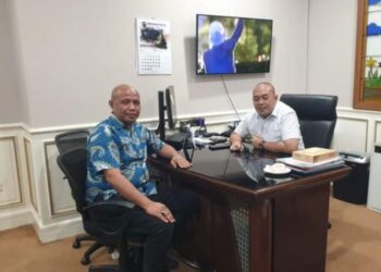 Agust Jovan Latuconsina Jadi Jurkam Nasional  di Kampanye Akbar Paslon Rahman – AJB