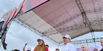 Spektakuler, Nurani Menggerakkan Ribuan Warga Wawonii Hadiri Deklarasi WON-Yacub  Menang!