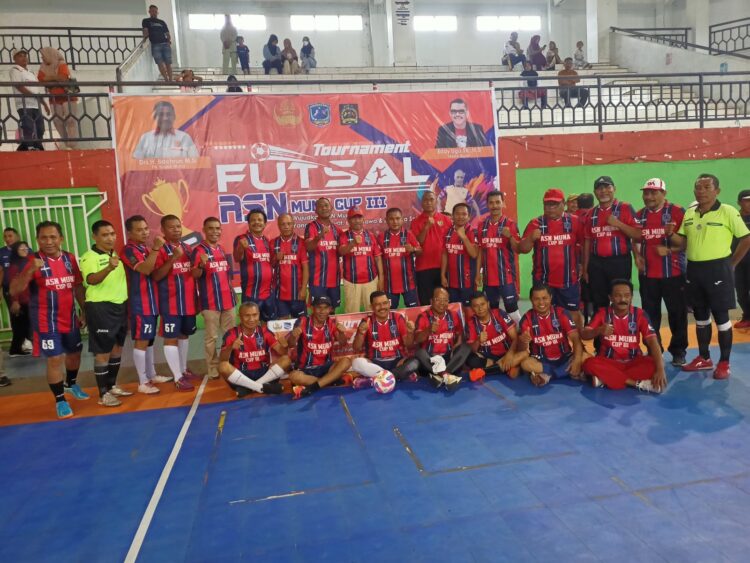 Plt Bupati Muna Buka Acara Futsal ASN Cup III Pemkab Muna