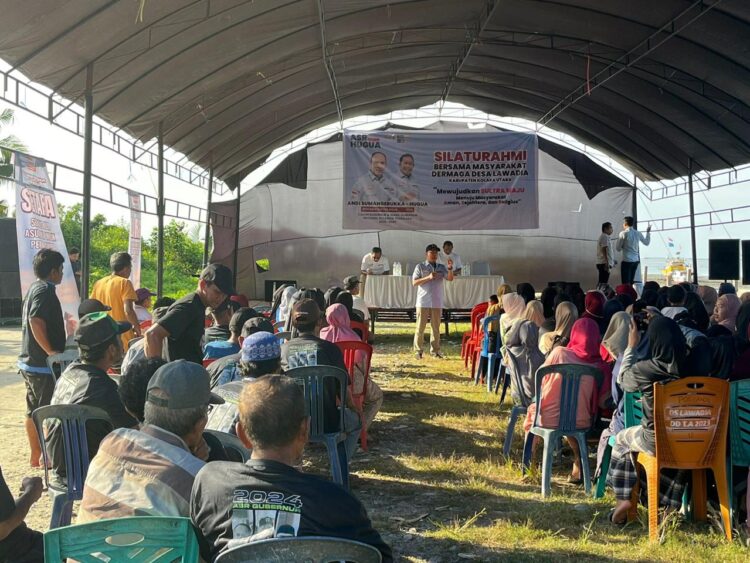 Silahturahmi Dengan Masyarakat Kolaka Utara, Calon Gubernur Sultra ASR Beberkan Beberapa Program Unggulannya