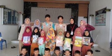 Mahasiswa KKN USN Kolaka Berhasil Melaksanakan Program Literasi Membaca di Desa Malaha