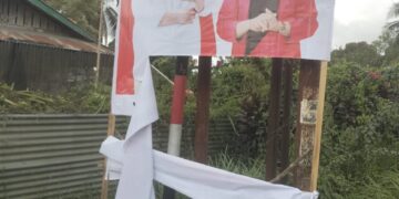Baliho dan Banner Yudhi-Nirna Dirusak, Tim Pemenangan: Tak Surutkan Semangat Perjuangan untuk Kendari Maju, Aman, dan Bersih