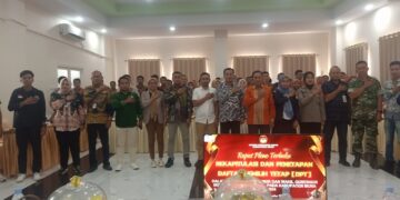 KPU Muna Gelar Rapat Pleno Terbuka Penetapan DPT untuk Pilgub dan Pilbup 2024