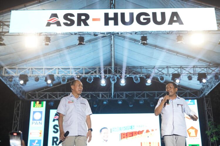 Lewat Konser Berkah Part III, ASR-Hugua Janjikan Satu Triliun untuk Kepulauan
