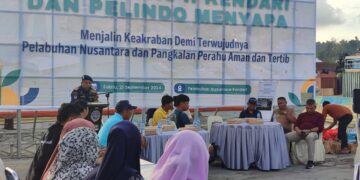 Sapa Para Pedagang, KSOP Kelas II Kendari dan Pelindo Minta Masukan dan Saran Terkait Rencana Perubahan Rute Masuk dan Keluar Kapal Penumpang