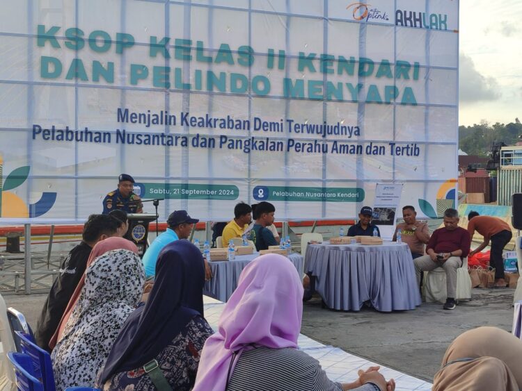 Sapa Para Pedagang, KSOP Kelas II Kendari dan Pelindo Minta Masukan dan Saran Terkait Rencana Perubahan Rute Masuk dan Keluar Kapal Penumpang