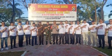 Polres Muna Gelar Deklarasi Pilkada Damai 2024