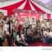 Dua Selebriti Papan Atas Nicky Tirta dan Dirly Ikut Antarkan Paslon Yudhi-Nirna Cabut Nomor Urut Pilwalkot 2024