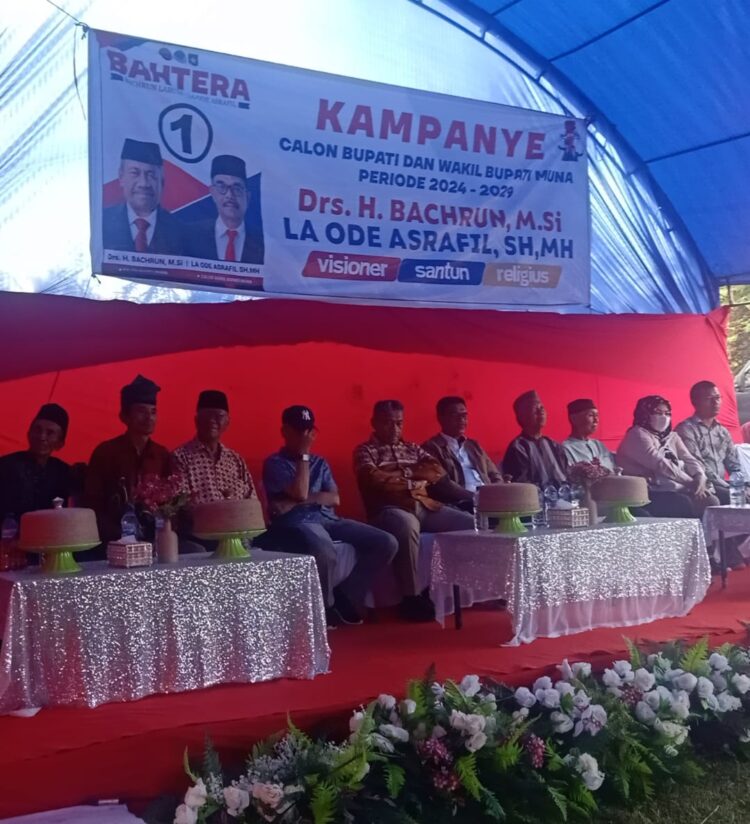 Paslon BAHTERA Siap Kembangkan Perekonomian dan Kesejahteraan Masyarakat Muna