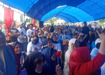 Kampanye di Kabangka, Paslon BAHTERA 75 Persen Menang