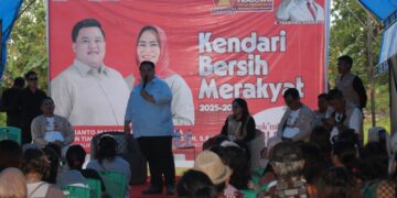 Kampanye di Kecamatan Puuwatu, Paslon Yudhi-Nirna Hadirkan Program ‘Menyala Aman’ Atasi Masalah Banjir