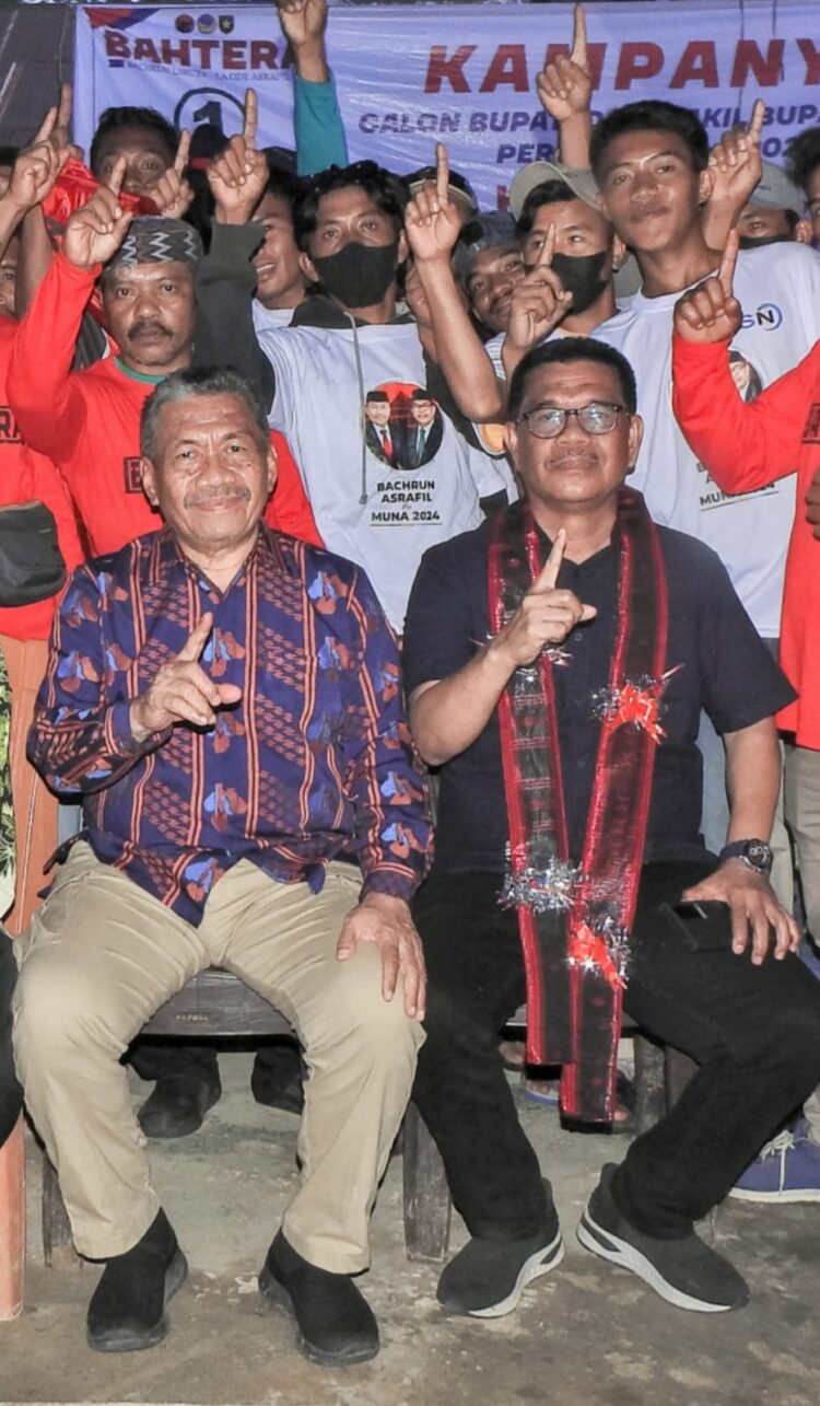 Pasangan Bachrun – Asrafil Tegaskan Komitmen Pelestarian Kebudayaan Muna