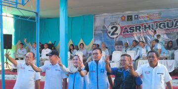 Kampanye di Konawe, ASR-Hugua Didukung Dua Calon Wakil Bupati Dessy Indah Rahmat dan Syamsul Ibrahim
