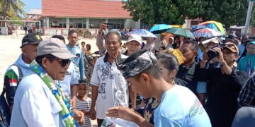Dihadapan Ribuan Masyarakat Talaga Raya, Calon Wakil Gubernur Sultra Hugua Paparkan Program Unggulan