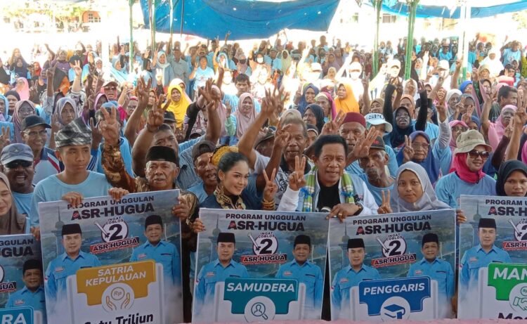 Masyarakat Talaga Raya Siap Menangkan ASR-Hugua di Pilgub Sultra