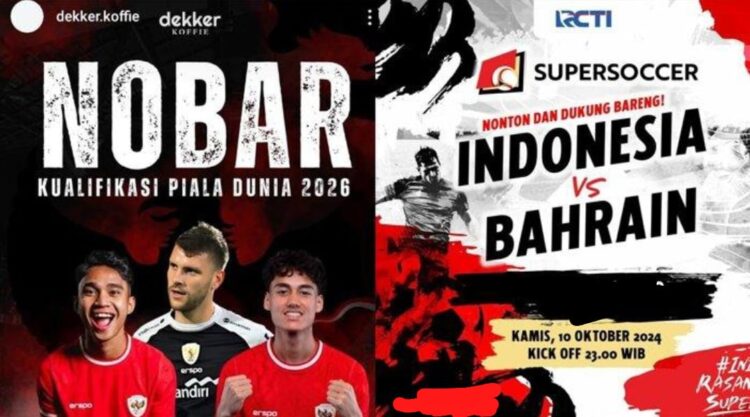 2 Rekomendasi Lokasi Nobar Timnas Indonesia vs Bahrain di Kota Kendari, Dukung Skuad Garuda!