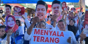 Gemoy Na Menyala lagi ! Ratusan Emak-emak Sambut Antusias Program Kendari Menyala 