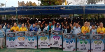 Dihadapan Ribuan Pendukung, Cawagub Hugua Tekankan Perkuat Basis Menuju Pemungutan Suara