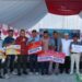 Pj Gubernur Sultra Andap Budhi Revianto Kunjungi Muna dan Salurkan Berbagai Bantuan