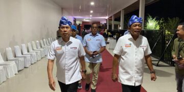 Tiba Paling Awal, Paslon ASR-Hugua Siap Hadapi Debat Perdana Pilgub Sultra