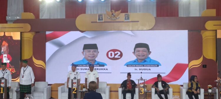 ASR-Hugua Tampil Memukau Dalam Debat Perdana Pilgub Sultra