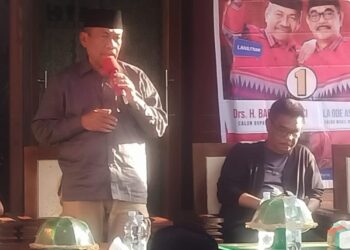Pasangan Bachrun-Asrafil Nomor Urut 1, Gelar Silaturahmi di Kelurahan Dana