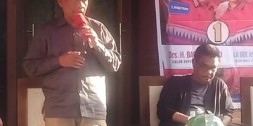 Pasangan Bachrun-Asrafil Nomor Urut 1, Gelar Silaturahmi di Kelurahan Dana