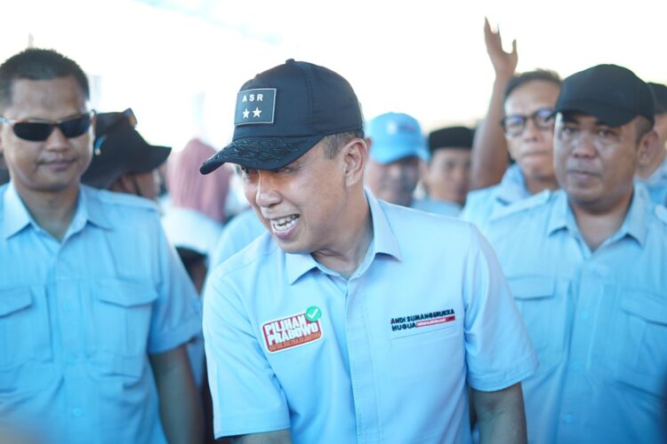 Lanjutkan Kampanye di Koltim, ASR-Hugua Disambut Ribuan Masyarakat yang Menantikan