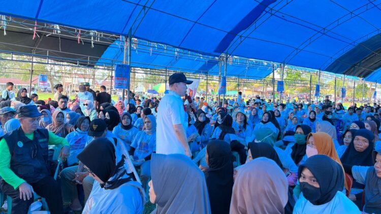 Dihadapan Ribuan Masyarakat Koltim, Calon Gubernur Sultra ASR Siap Tingkatkan Pelayanan Kesehatan